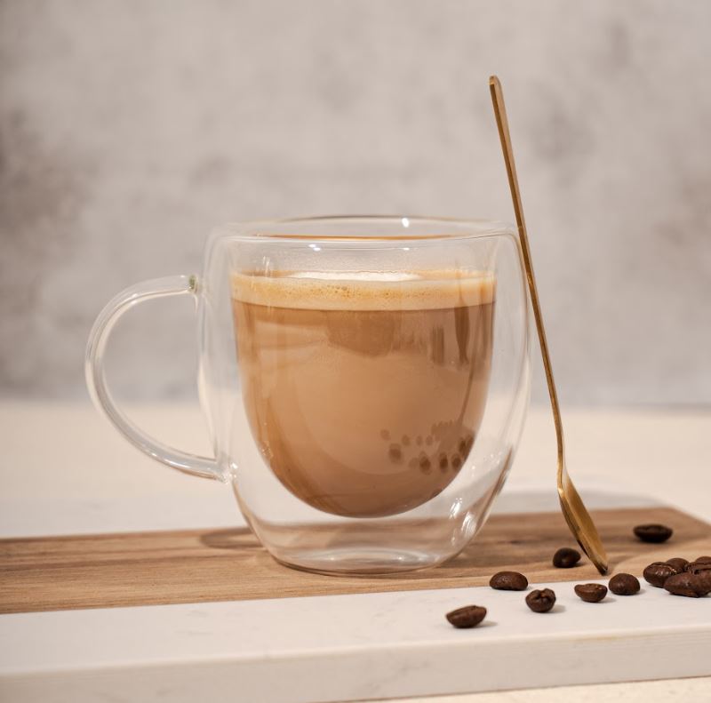 Taza  De Vidrio Doble Pared 150Ml  408 40124