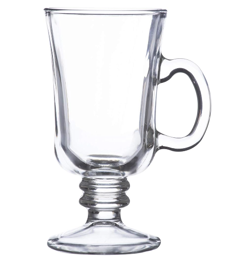 Jarro Vidrio Irlandés Con Pie 175Ml X6