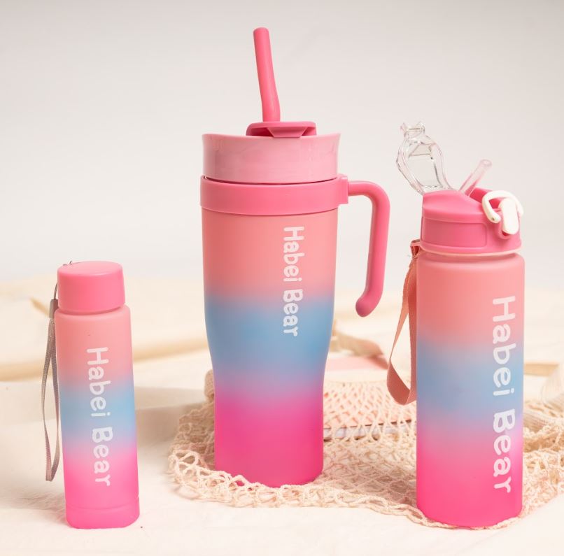 Set Botellas Plásticas X3 405