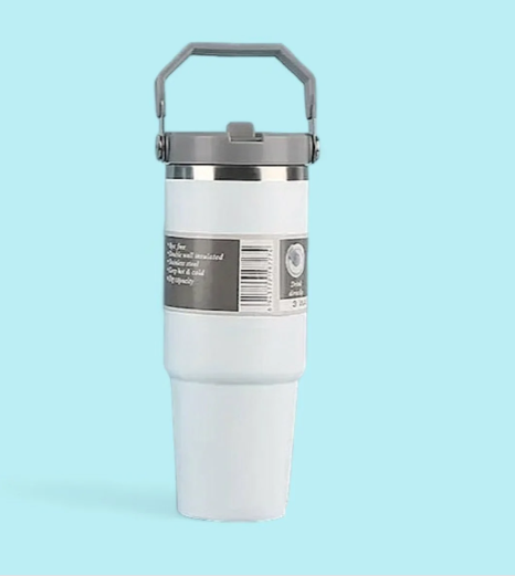 Vaso Térmico Con Manija Blanco 43059