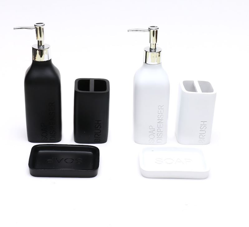 Set De Baño De Resina 3 Pcs  43215 413