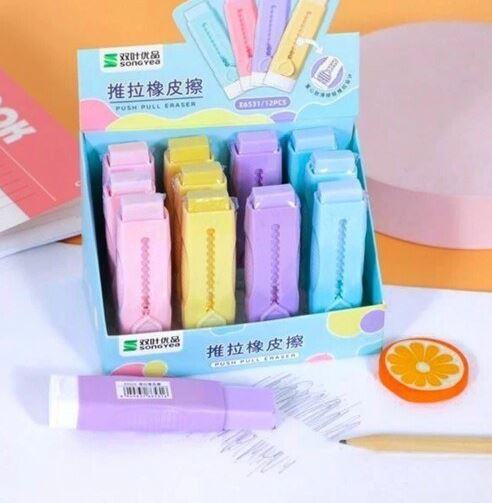 Goma Retractil Colores 42488 423