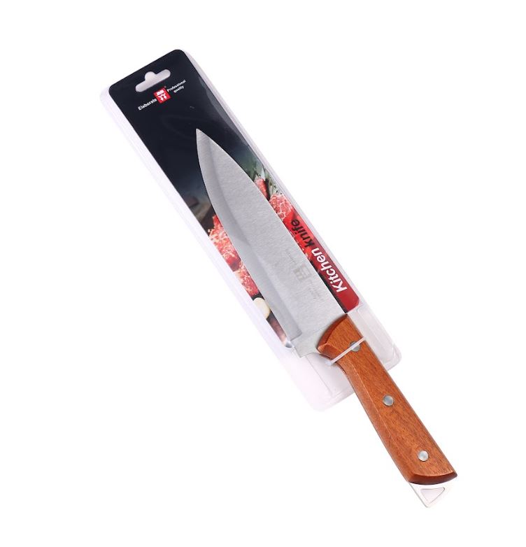 Cuchillo De Cocina Mango De Madera De 7