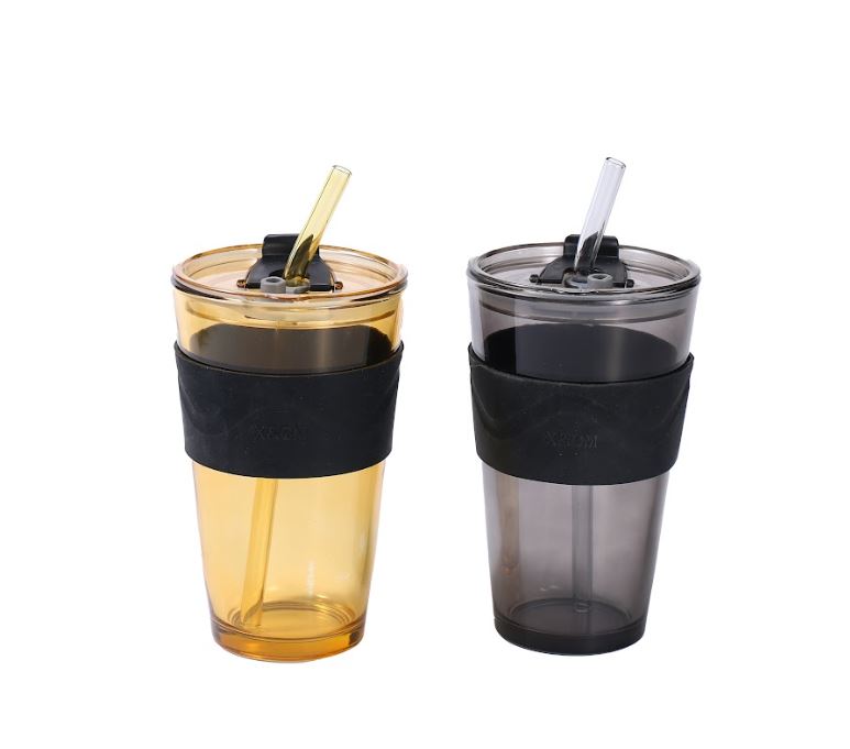 Vaso Vidrio C/Sorbete  450 Ml 47343 414