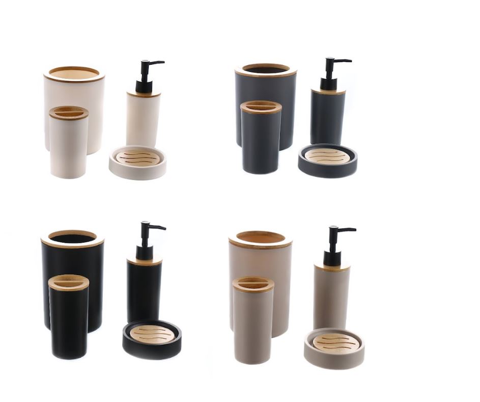 Set De Baño X4 Piezas 51062