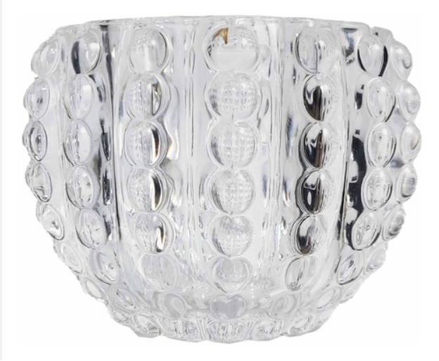 Portavela De Vidrio  7 Cm 51314 411