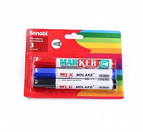 Marcadores Para Pizarra X3 417