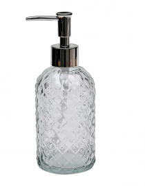 Dispenser Jabón De Vidrio 330 Ml  42997 419