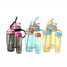 Set De Vasos Plástico  1200/680/230Ml 51477